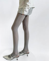 preppy argyle pattern tights boogzel clothing