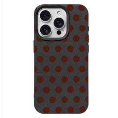 preppy polka dot textured iphone case boogzel clothing