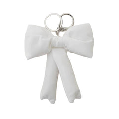 puffy bow keychain boogzel clothing