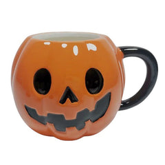 pumpkin shaped ceramic mug boogzel clothing