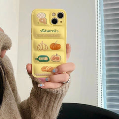 pumpkin yellow phone case boogzel clothing