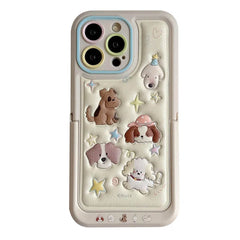 puppies iphone case boogzel clothing