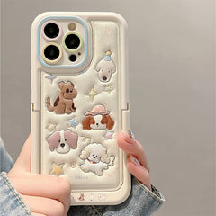 puppies iphone case boogzel clothing