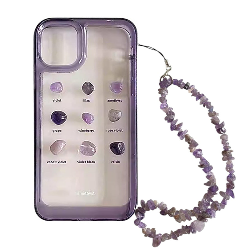 purple crystal aesthetic iphone case boogzel clothing