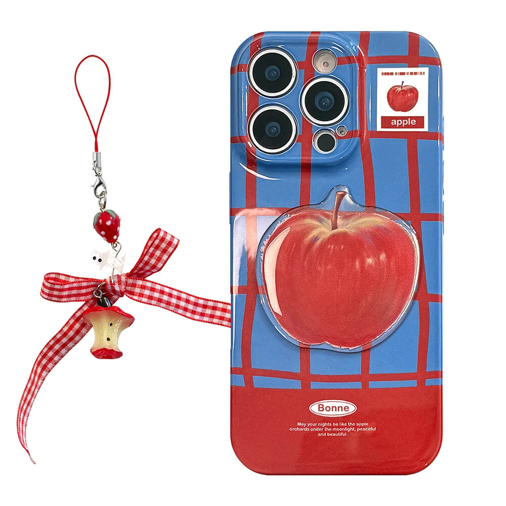 red apple plaid iphone case boogzel clothing