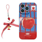 red apple plaid iphone case boogzel clothing