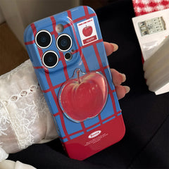 red apple plaid iphone case boogzel clothing