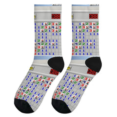 retro gaming crew socks boogzel clothing