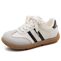 retro style striped sneakers boogzel clothing