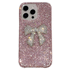 rhinestone bowknot iphone case boogzel clothing