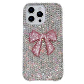 rhinestone bowknot iphone case boogzel clothing