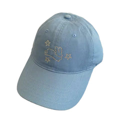 rhinestone bunny y2k cap boogzel clothing