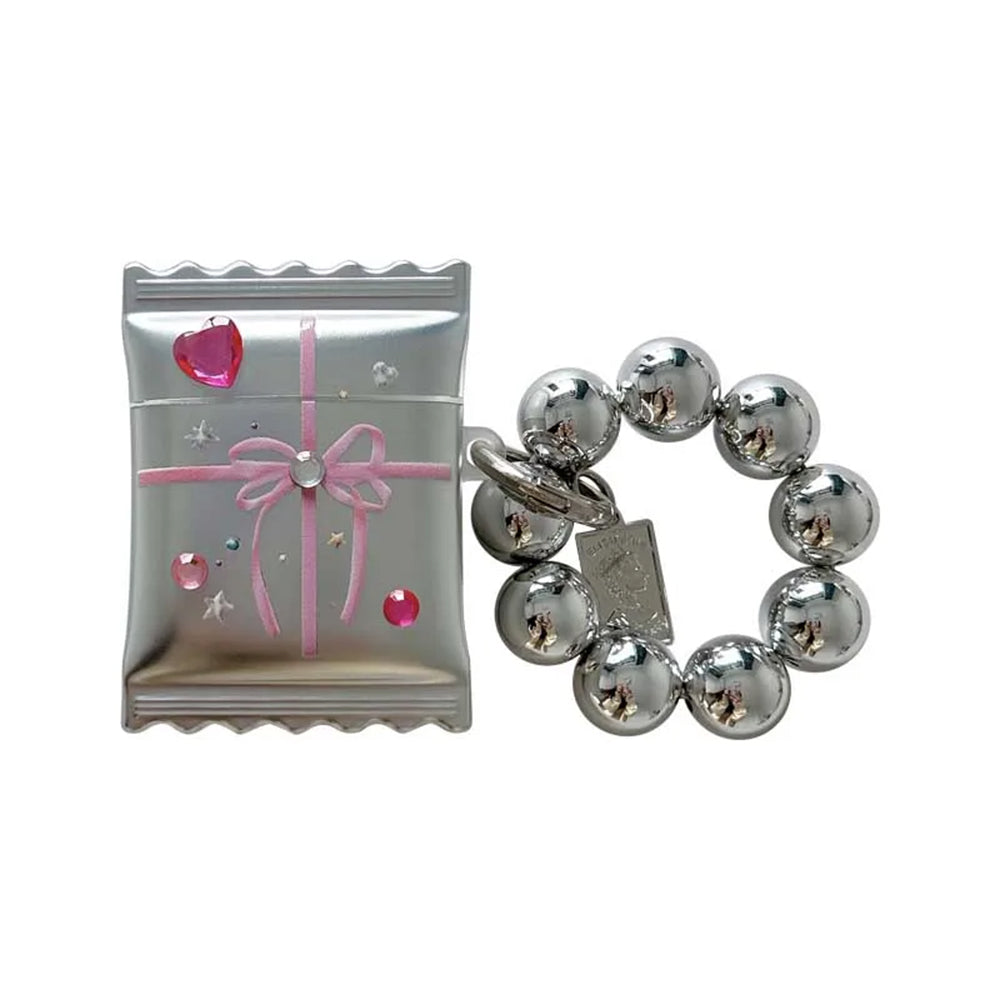rhinestone diy bow airpods case boogzel clothing