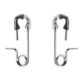 safety pin earrings boogzel clothing