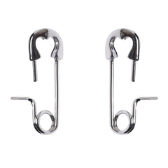 safety pin earrings boogzel clothing