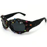 safety pin chaos sunglasses boogzel clothing