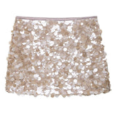 sequin mini skirt boogzel clothing