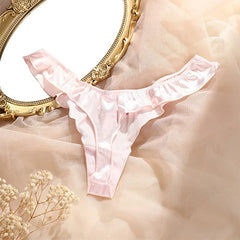 sexy satin thong panty boogzel clothing