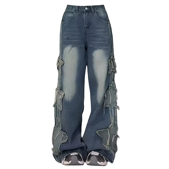 side stripe star jeans boogzel clothing