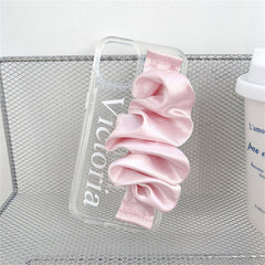 silk scrunchie iphone case boogzel clothing