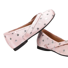 silver star pink tabi ballet flats boogzel clothing