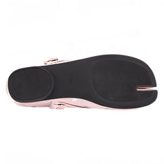 silver star pink tabi ballet flats boogzel clothing