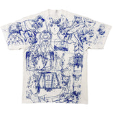 sketch anime print t-shirt boogzel clothing