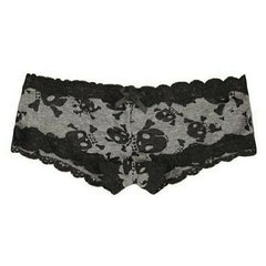 skull print lace panty boogzel clothing