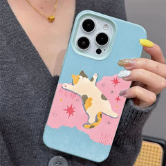 sleeping cat aesthetic iphone case boogzel clothing