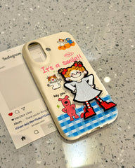 smile girl iphone case boogzel clothing