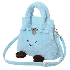 smiling face plush handbag boogzel clothing
