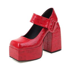 snake mary jane heels boozgel clothing