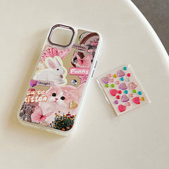 soft aesthetic bunny iphone case boogzel clothing