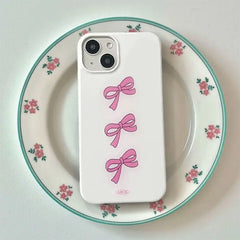 soft girl bows iphone case boogzel clothing