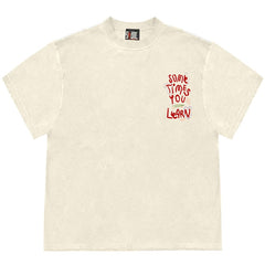 sometimes you learn t-shirt boogzel clothing