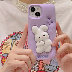 squishy bunny iphone case boogzel clothing