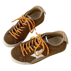 star patch suede sneakers boogzel clothing