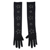 star rhinestone gloves boogzel clothing