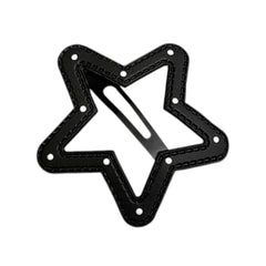 star shaped polka dot hair clip boogzel clothing