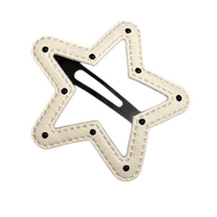 star shaped polka dot hair clip boogzel clothing