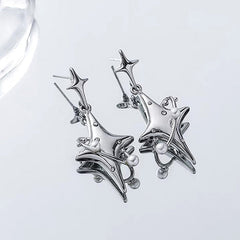 star aesthetic earrings boogzel clothing