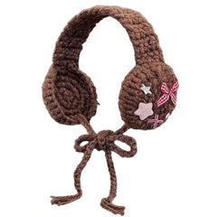 star crochet earmuffs boogzel clothing