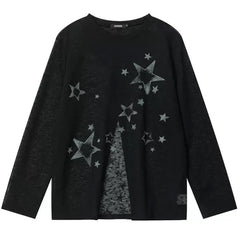 star girl aesthetic long sleeve top boogzel clothing