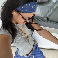 star girl wide headband boogzel clothing