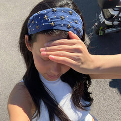 star girl wide headband boogzel clothing