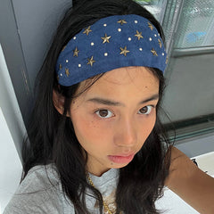 star girl wide headband boogzel clothing