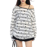 star print long sleeve t-shirt boogzel clothing