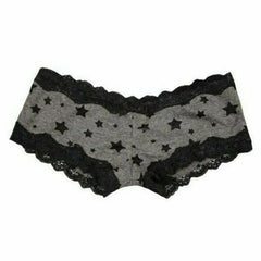 Star Print Lace Panty