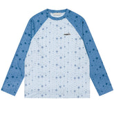 star print raglan long seeve top boogzel clothing