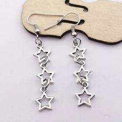 Stargirl Drop Earrings - aesthetic accessories- boogzel clothing